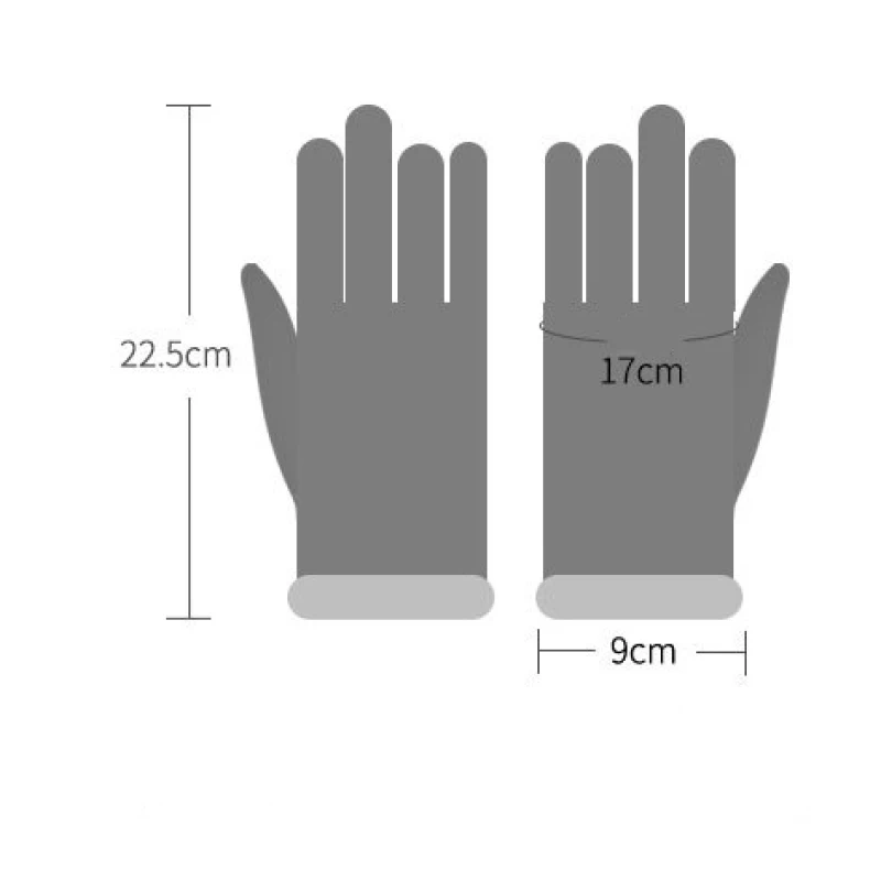 Women Winter Keep Warm Touch Screen Cute Lovely Cartoon Embroidery Gloves Anti Slip Drive Cycling Plush Wrist Elegant Soft