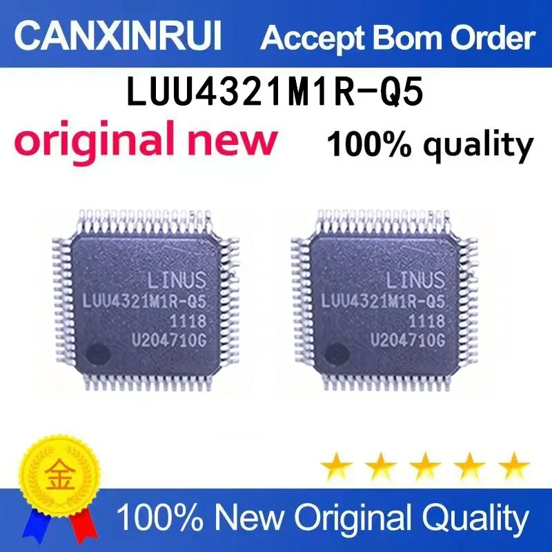 

(5-100 pieces)New stock LUU4321M1R-Q5 QFP