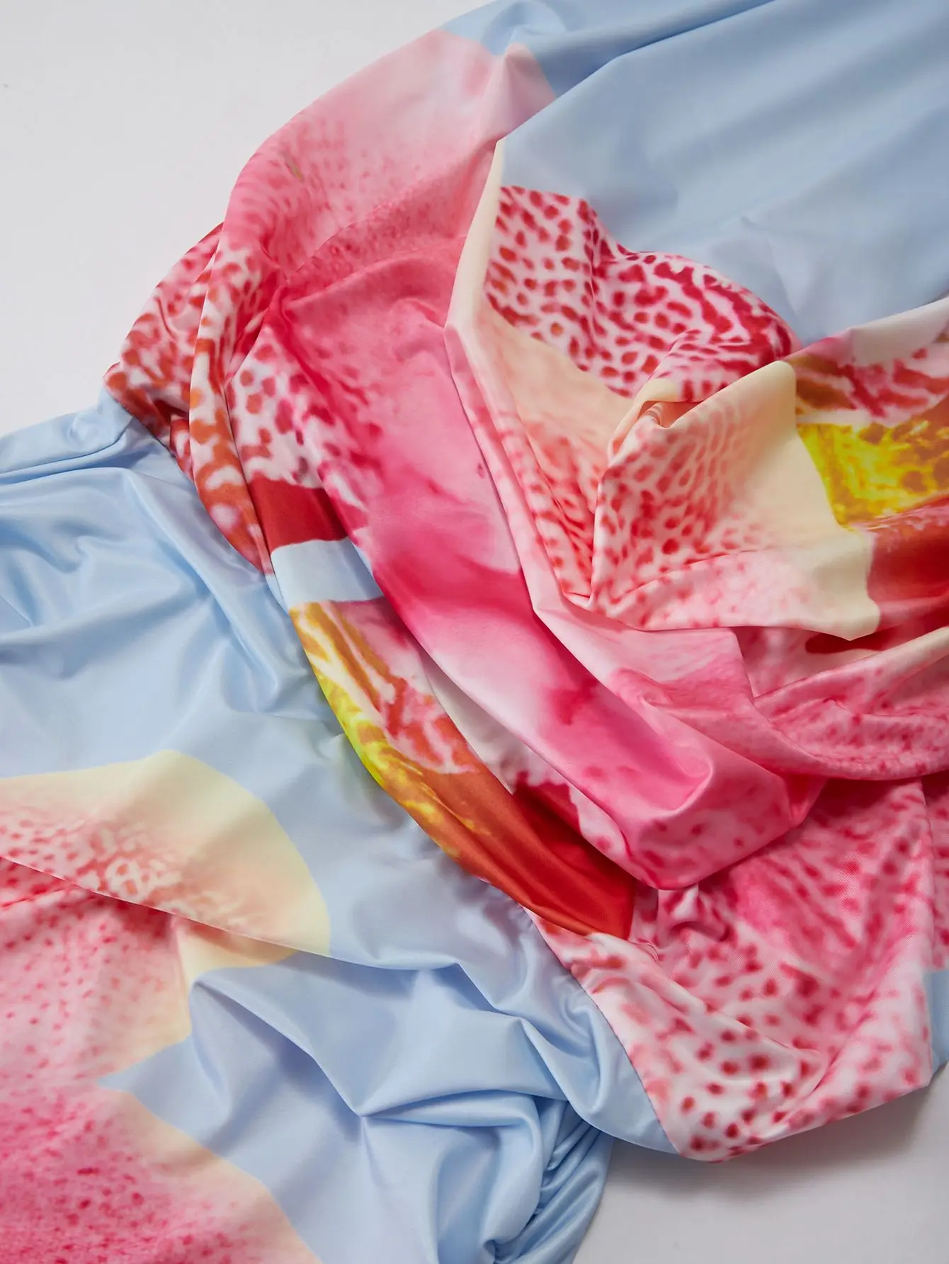 Sexy Minikleid mit tiefem V-Ausschnitt, offenem Rücken, rosa-rotem Farbverlauf und Neckholder-Ausschnitt, ärmelloses A-Linien-Cocktailkleid für Damen, Dropshipping – Detail 9