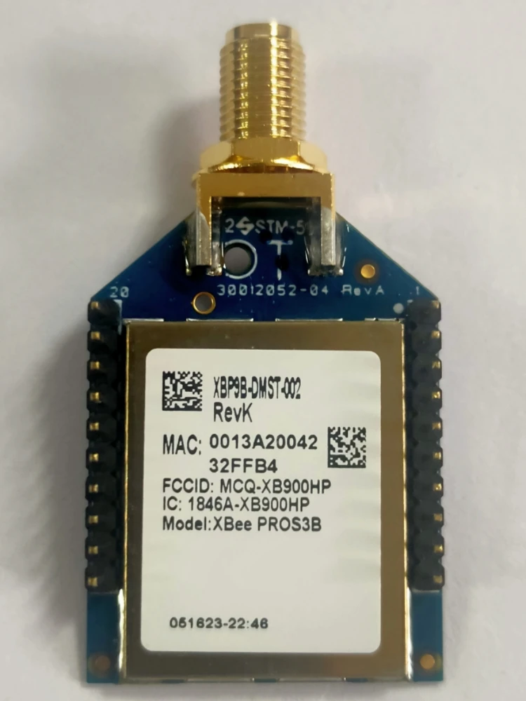 XBee PRO S3B 900HP RPSMA Module XBP9B-DMST-002 Wireless Data Transmission Pixhawk