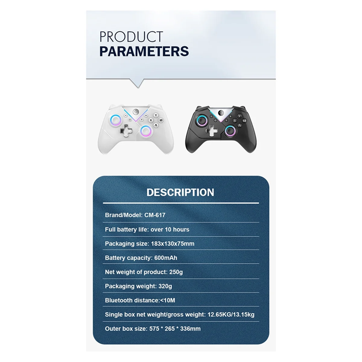 

T06C-Game Console Six-Axis with Wake-Up Macro Programmable Wireless Bluetooth Controller Game Controller for Switch Black