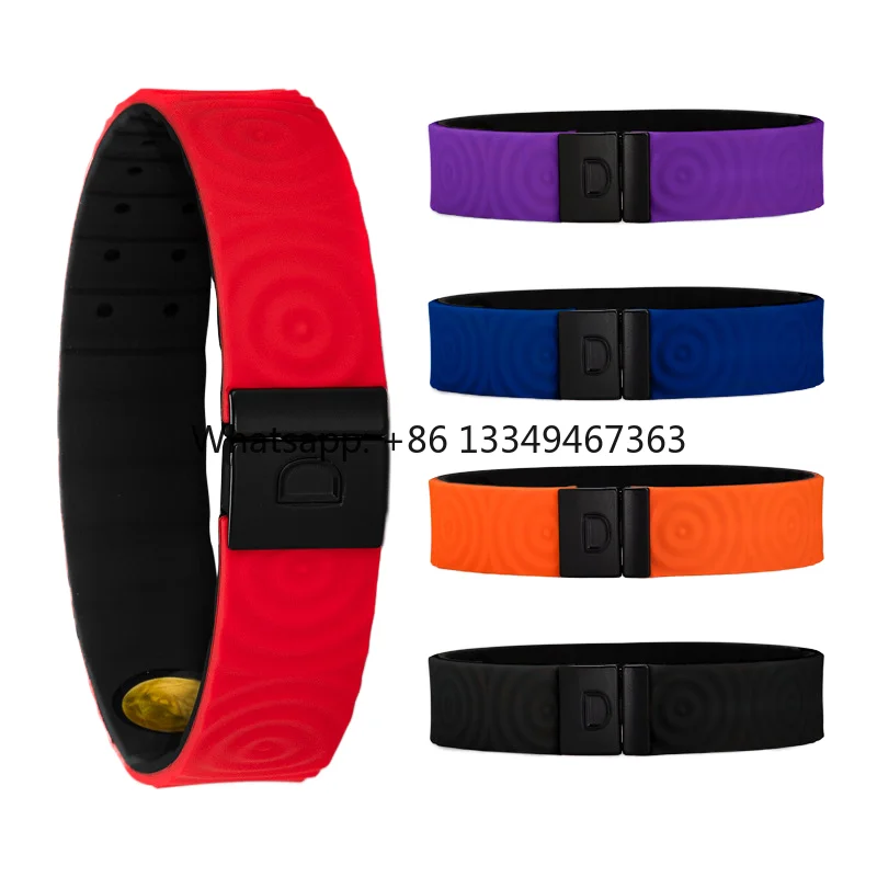 Third Generation Terahertz Chip  Graphene Anti-Aging Sports Bracelet Negative Ion Far Infrared Energy G0306