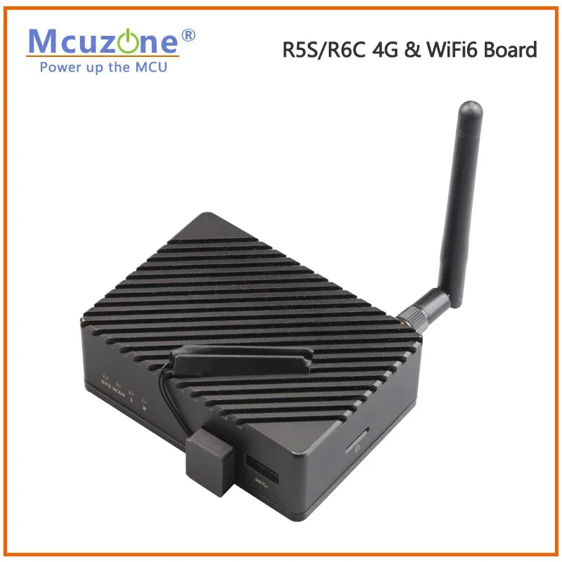 NanoPi R5S LTS/R6C_4G & WiFi6 Board,RK3568B2, 4GB DDR and 32GB emmc, 2.5G ethernet*2,MT7922(wifi6) and 4G LTE driver free