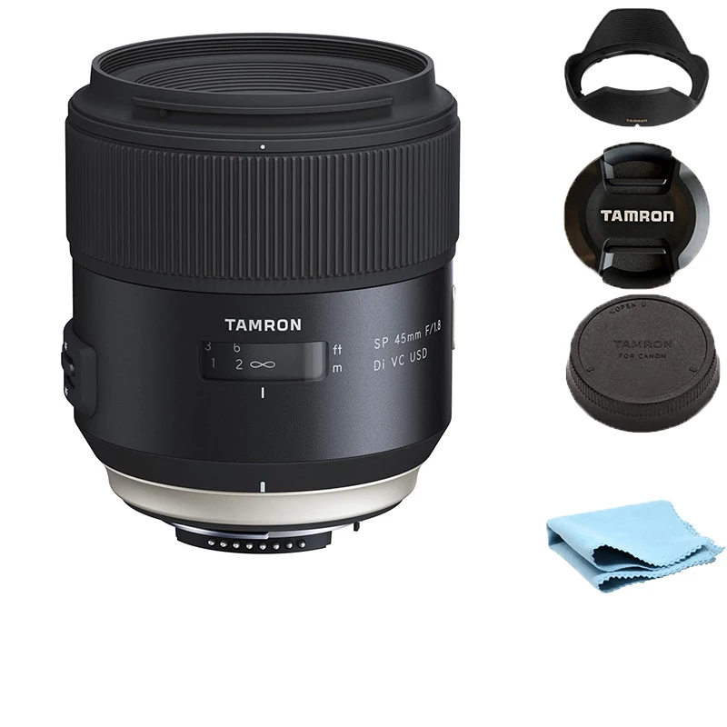 Tamron SP 45mm f/1.8 Di VC USD Lens F/1.8 Di VC USD (model F013) For Nikon Canon