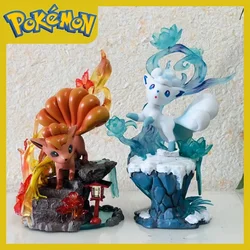 Pokemon Alolan Vulpix Anime Figure Action Figures Pvc Figurine Statue Collectible Model Decoration Ornament Gift Christmas Toy