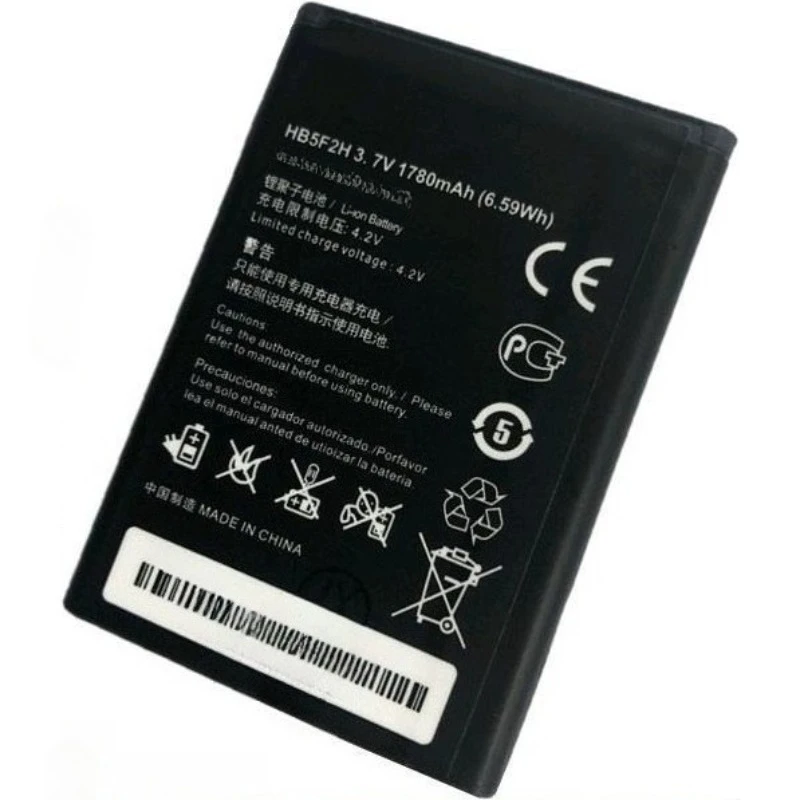 Brand New Replacement HB554666RAW HB5F2H Battery 3.7V 1780mAh for Huawei EC5377U-872 E5373 E5375 WiFi Modem Fast Shipping