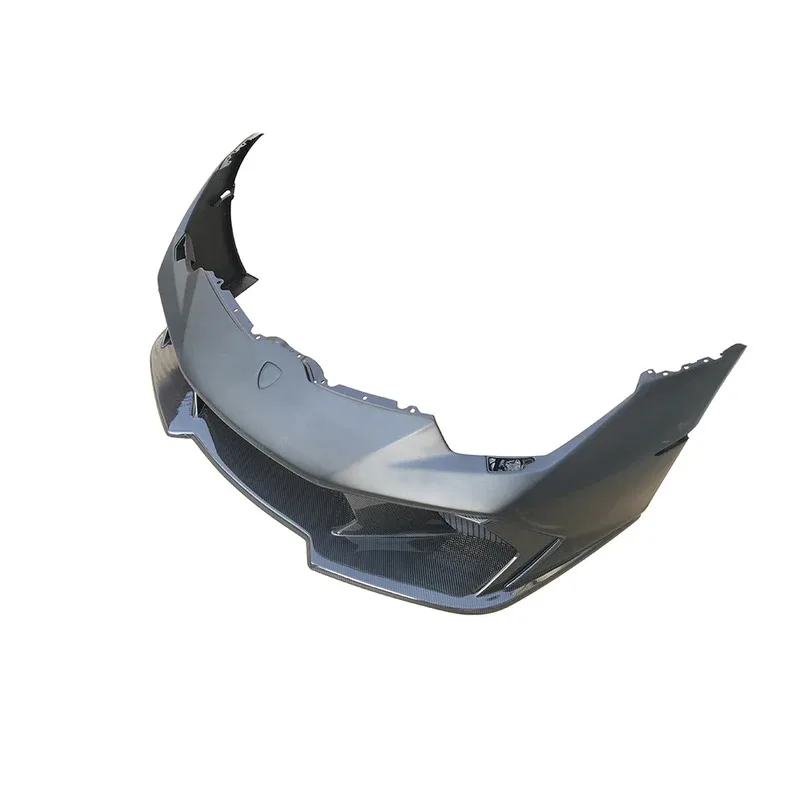 High Quality New Carbon Fiber Car Body Kit V Style Front Bumper Lip Diffuser Sp For Lamborghini Huraca