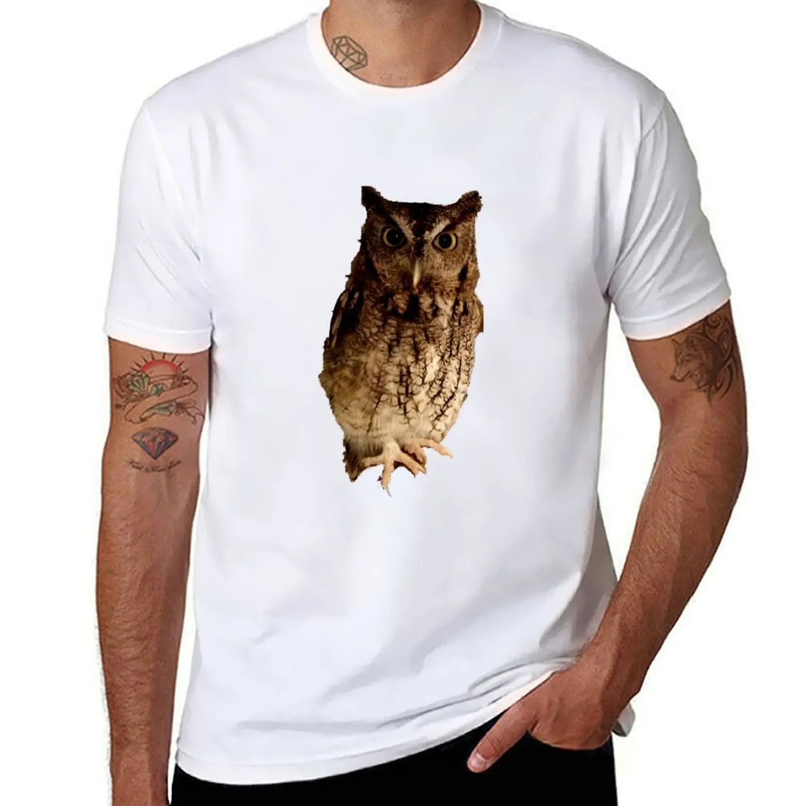 

Eastern Screech Owl T-Shirt t shirt man casual t shirt man designer T-Shirt