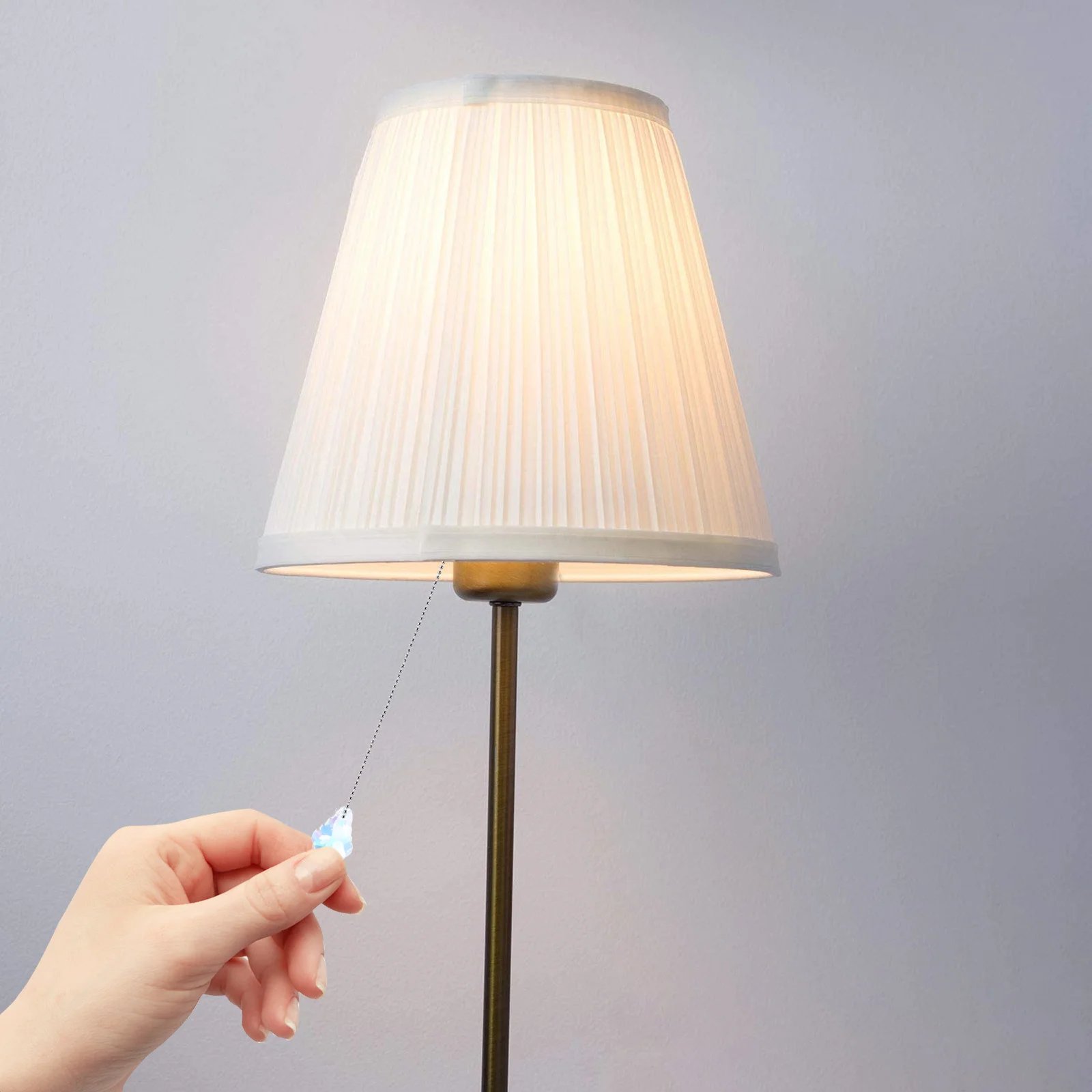 12 قطعة المعلقات كريستال مابل ليف حلي معلقة للثريات ويندوز حديقة شجرة عيد الميلاد زينة الشمس الماسك المنشور #5