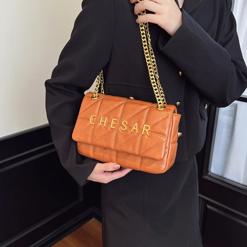 

Elegant Shoulder Bag 2025 New for Women, Luxury Retro Small Square Crossbody, Fashionable Casual Tote for All Occasions