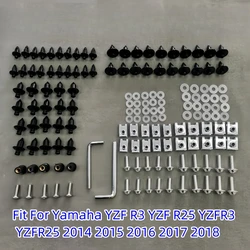 Fairing Bodywork Kit Bolts Screws Fit For Yamaha YZF R3 YZF R25 YZFR3 YZFR25 2014 2015 2016 2017 2018