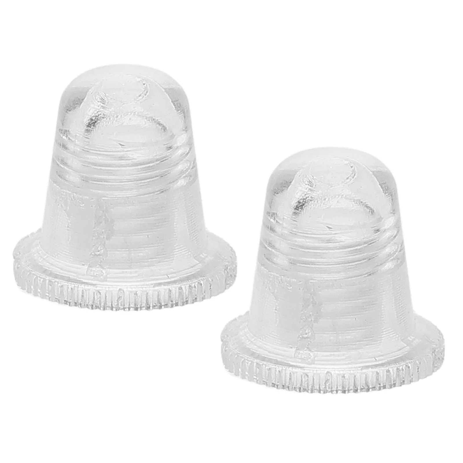 

2Pcs Umbrella Top Replacement Acrylic Protector Folding Umbrella Hat Cover Pole Tip Caps Accessories Repair Supplies