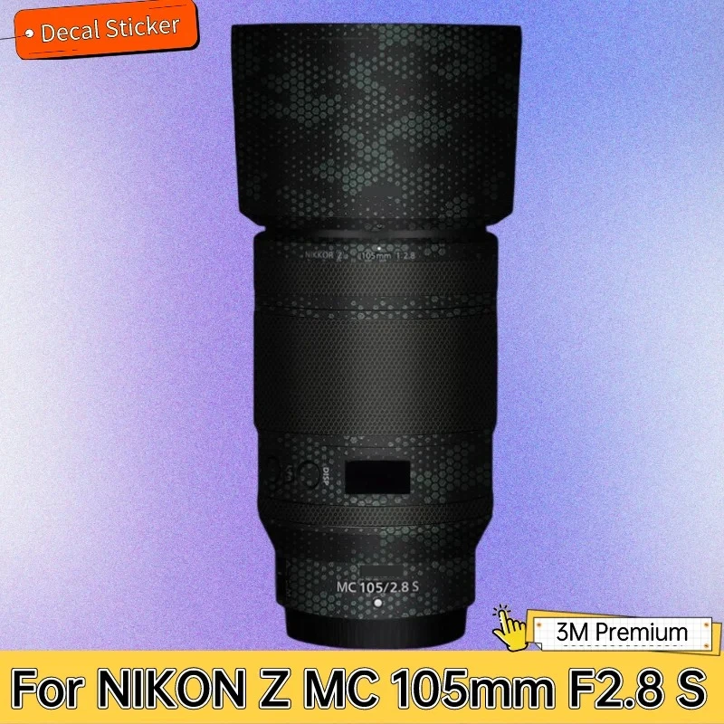 

Виниловая пленка для NIKON Z MC 105 мм F2.8 S, с защитой от царапин