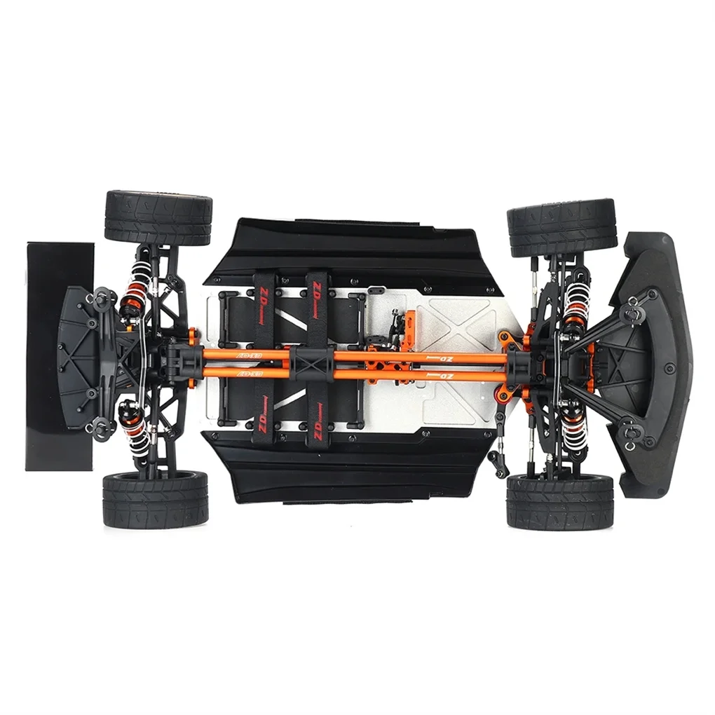 รถโมเดล ZD Racing EX07 4WD Brushless Simulated RC ไฟฟ้าความเร็วสูงระดับมืออาชีพ รถสปอร์ตแบบแบน สำหรับวิ่งบนถนน