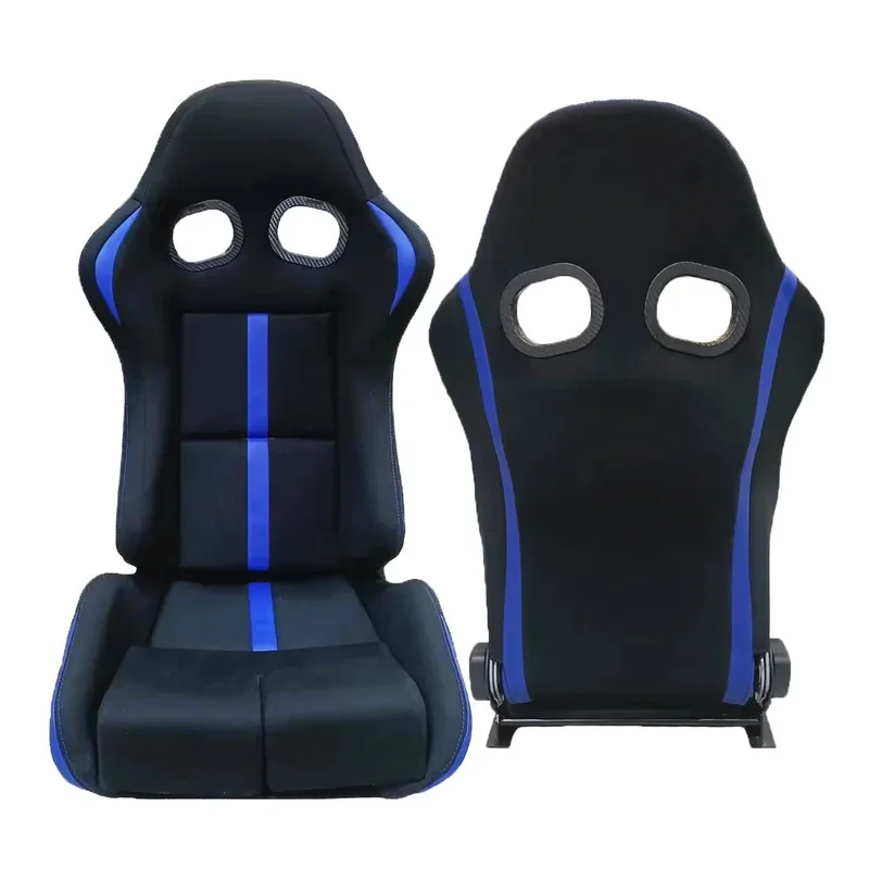 

JIEIR 9003B Универсальный спортивный слайдер Adjus ПВХ кожа Fric SIM ведро гоночные сиденья из стекловолокна модифицированные автомобильные сиденья