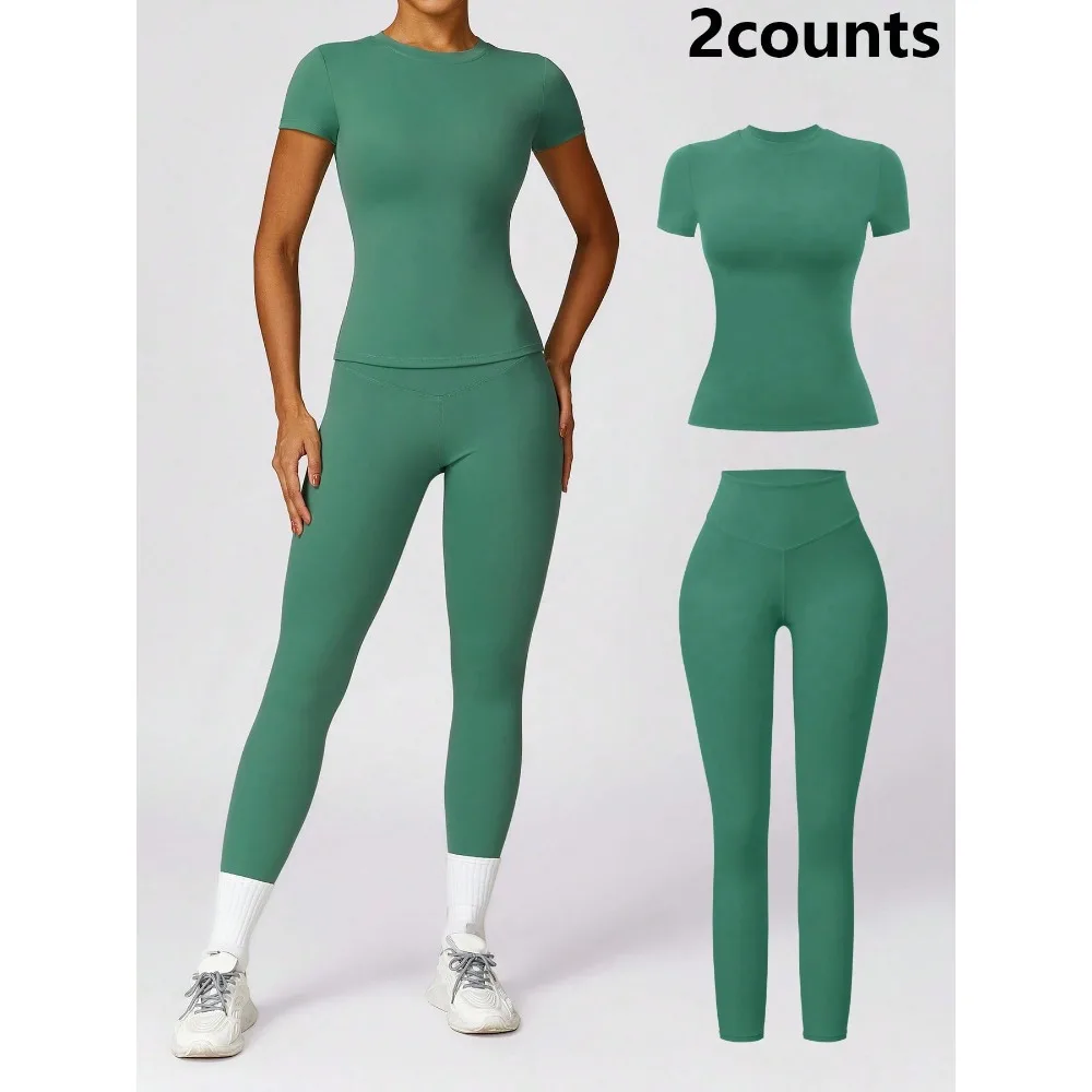 

Women's Sports Tennis Golf Dress Yoga Set Solid Color Sleeveless Top And Mini Skirt Tennis Skirt Set, Suitable For Sports, Daily Life, Tennis Breathable Quick Drying Shorts Sportswear, Indoor Sportswear, Fitness Clothes, Comfortable Clothes, Women's Dress