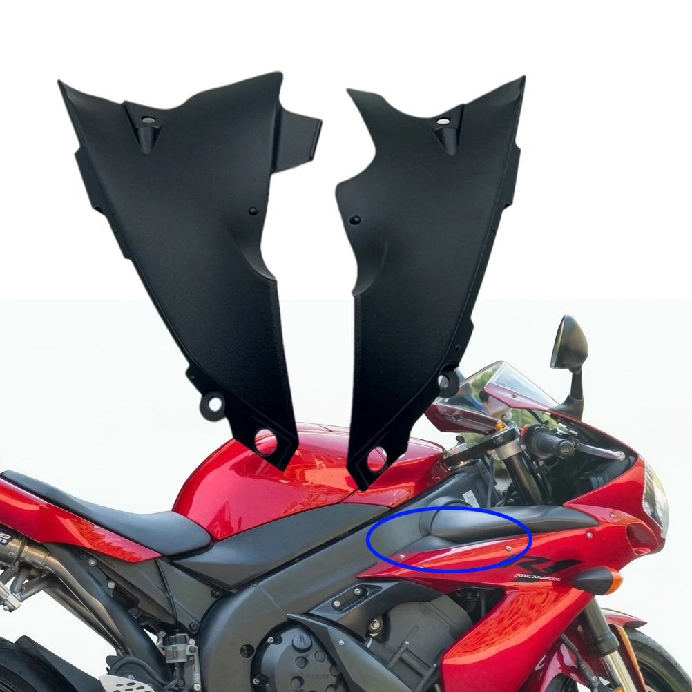 04-06 For Yamaha YZF R1 Air Fairing Duct Cover Cowl Trim Dash Intake Tube ABS Plastic Left Right