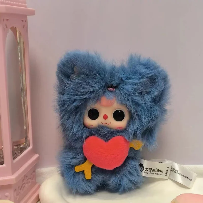 В наличии Baby Three Cupid Виниловая слепая коробка для лица Симпатичные игрушки Сумка Очарование Подарки для девочек Коллекционная фигурка Прекрасный Бог любви Маленькая кукла