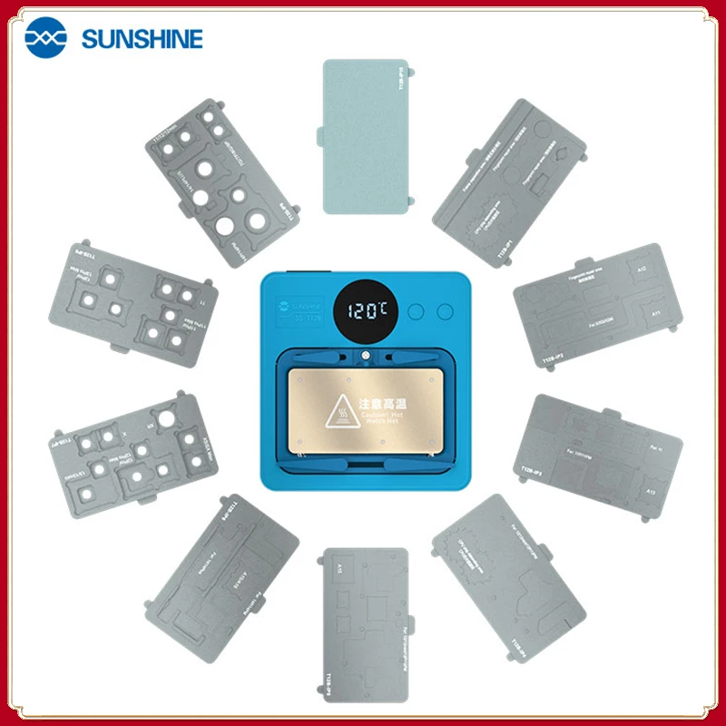 SUNSHINE SS-T12B Intelligent Maintenance Heating Planting Tin Support Android IPhone IP7G-14PM Series Platform Rapid Heating