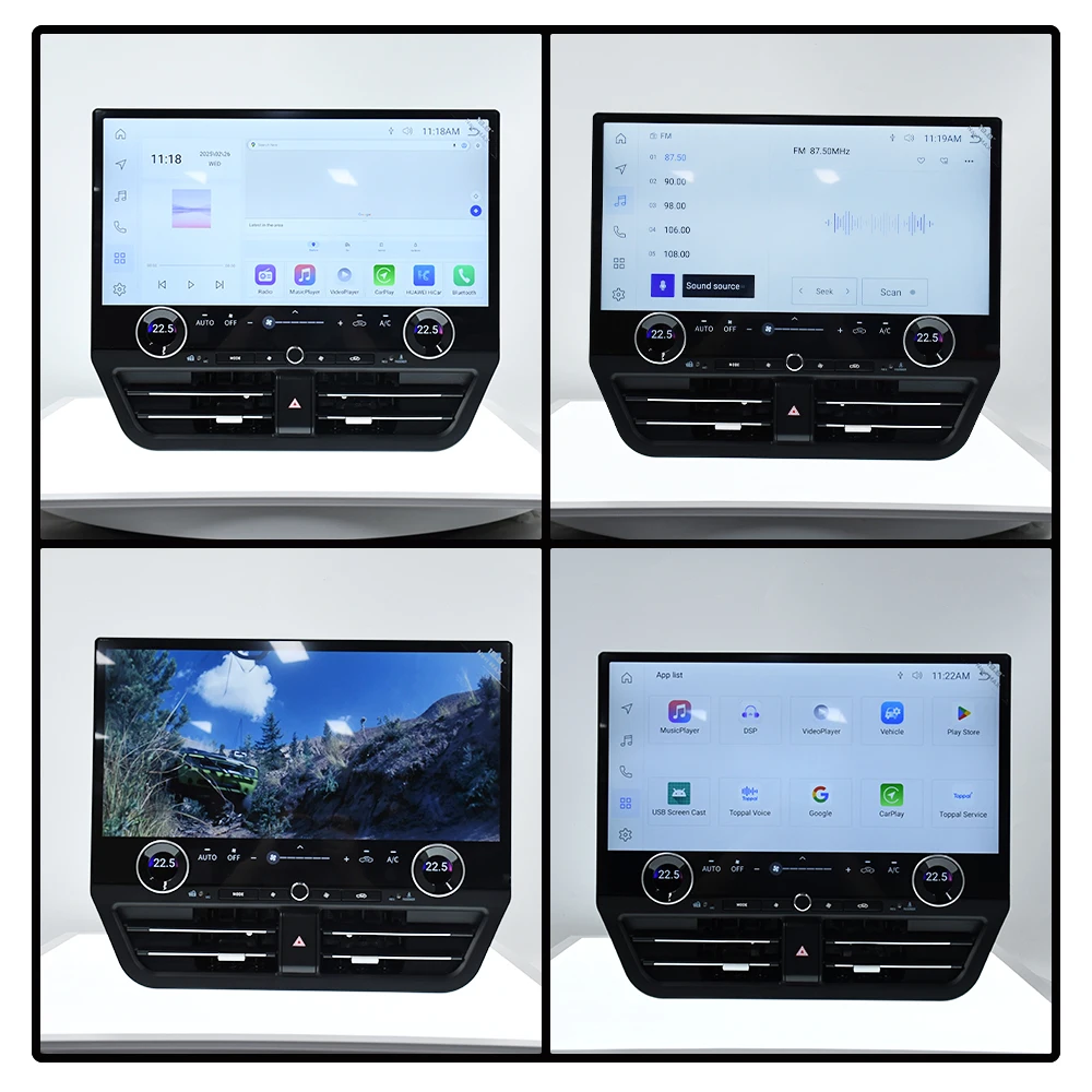 19.8 Inch For Toyota Land Cruiser LC200 2008~2015 Android Car Radio Multimedia Touch Screen Autoradio GPS Navigation Head Unit