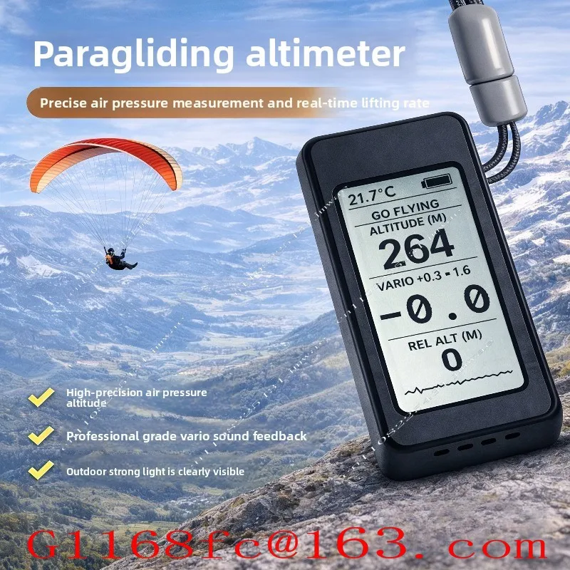 2.13 Screen High-precision Outdoor Sports Equipment, Paraglider Altimeter