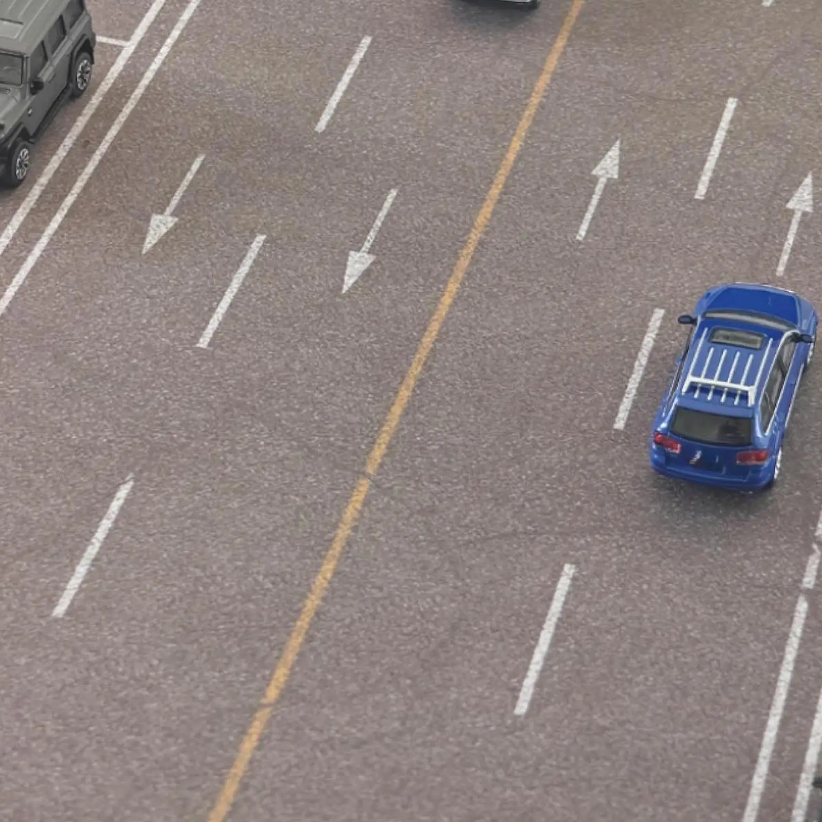 

1/64 Car Parking Lot City Road Mat Car Model Photography Background Ornaments Model Vehicle Scene Display Garage Diorama Pad
