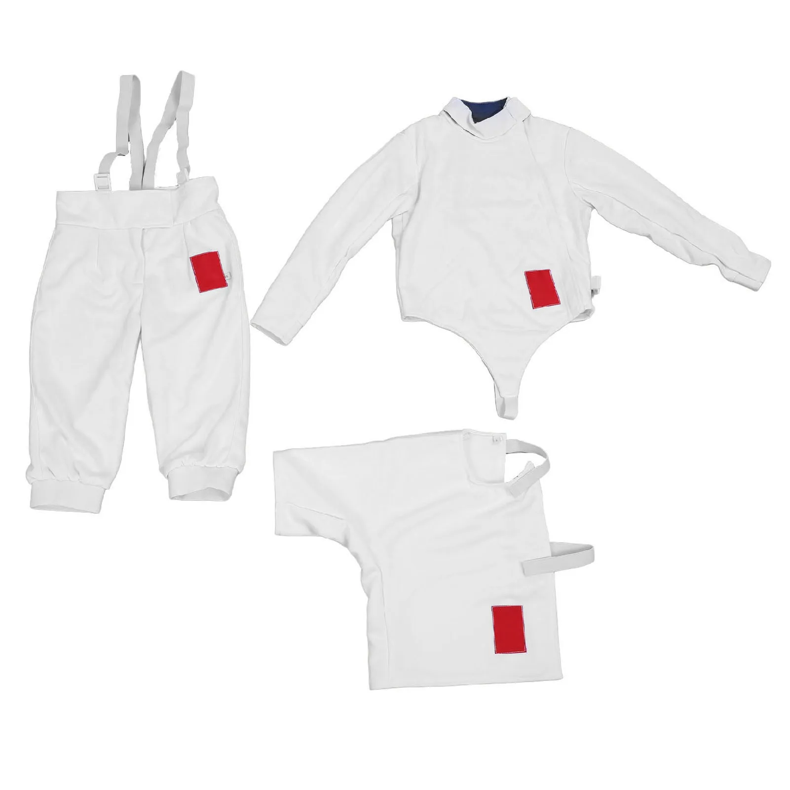 Schermen Sport Uniform Pak Verdikt Ademend Verstelbare Schermen Broek Jas Vest Set voor Training Schermen Sport Uniform Pak