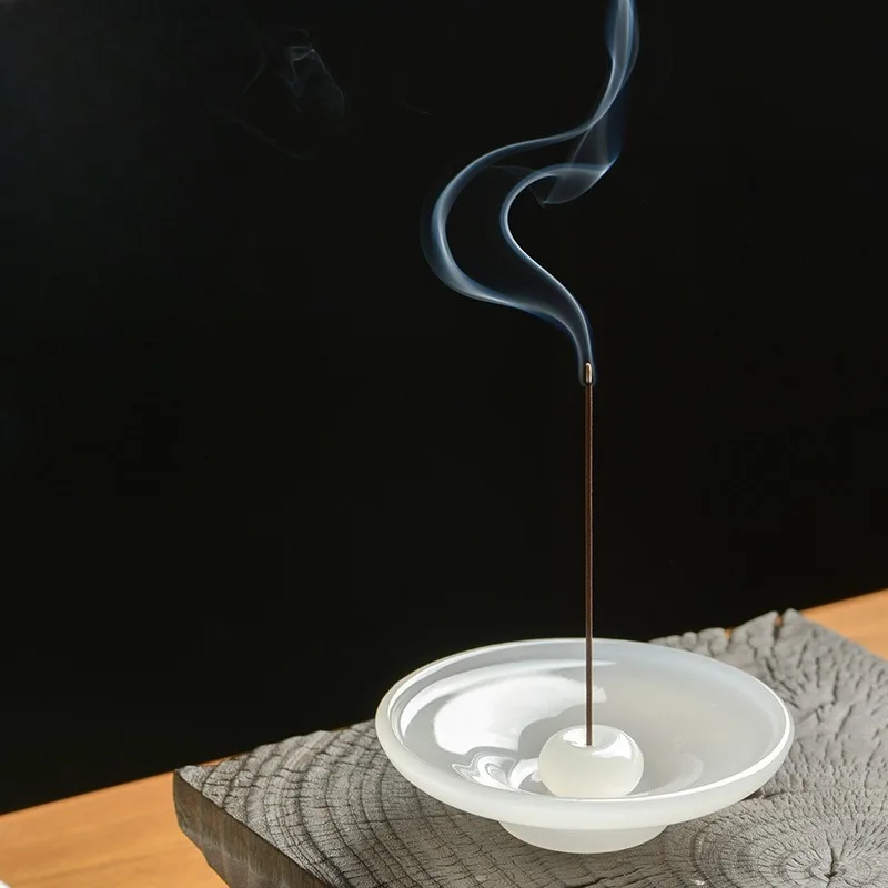 

Line incense seat creative incense holder, the base does not fall ash, household incense plate ornament