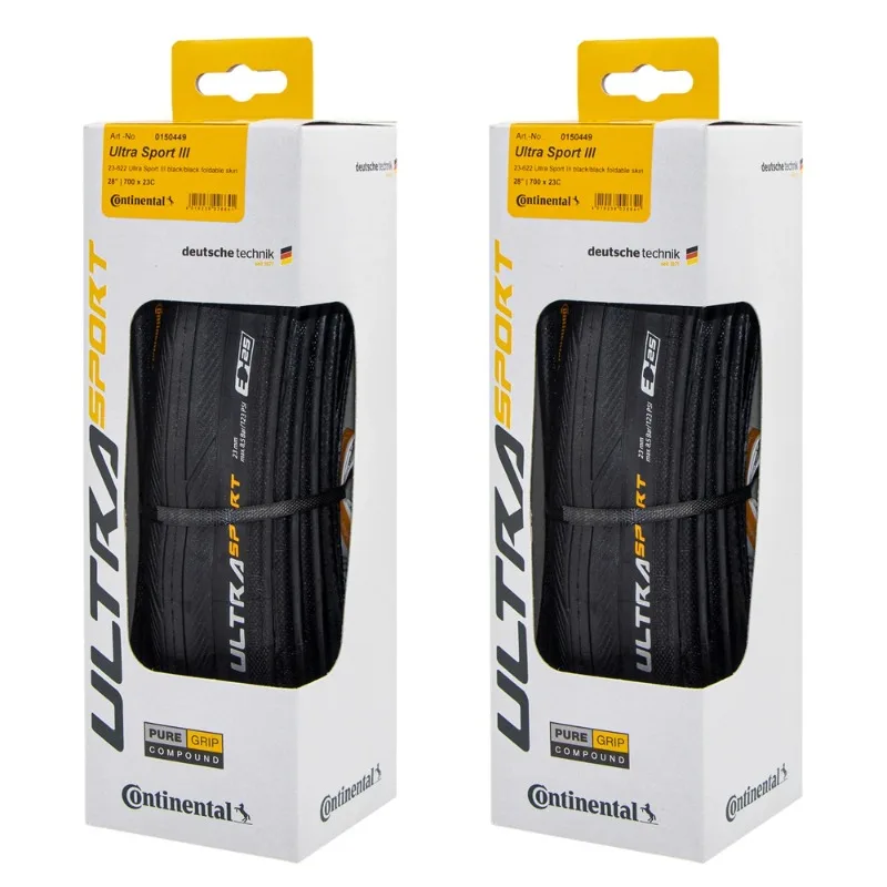 Continental Road Tire ULTRA Sport III & GRAND Sport Race & Extra 700× 23C /25C/28C Road Bicycle Clincher Foldable Gravel Tire