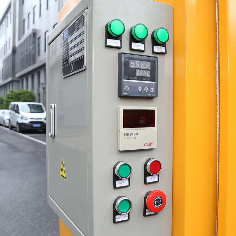 KAFAN Powder Spray Curing Oven High Quality Powder Coating Oven PLC Controller