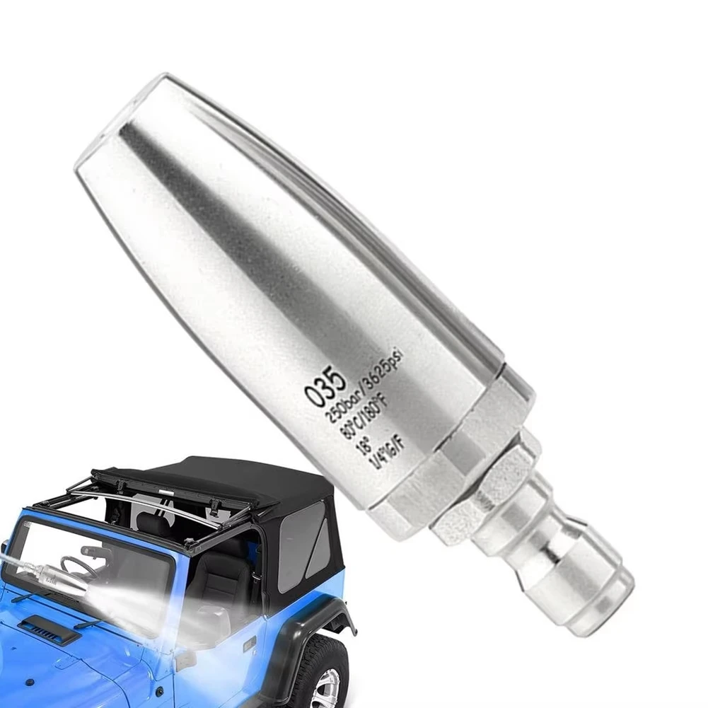 [NEW!A93G】 Pressure Washer Tips Turbo Nozzle Rotating Washerspray Tips Turbo Pressure Washer Nozzle For Cleaning Concrete