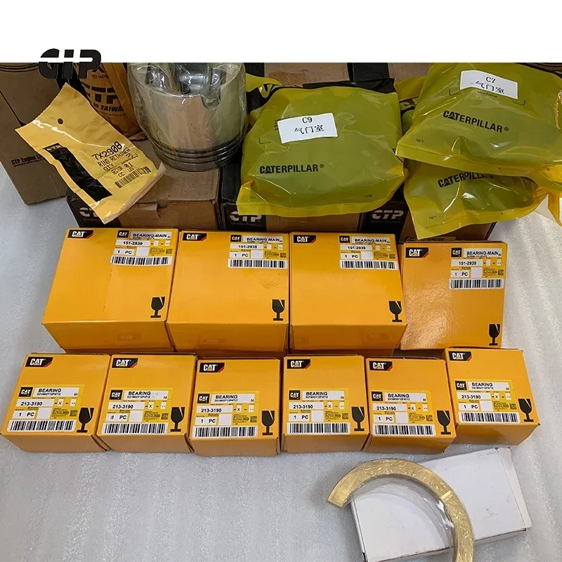 High quality CAT Excavator spare Parts engine Gasket Kit C6.4 C6.6 C7 C10 C13 C15 C18 Repair Kit