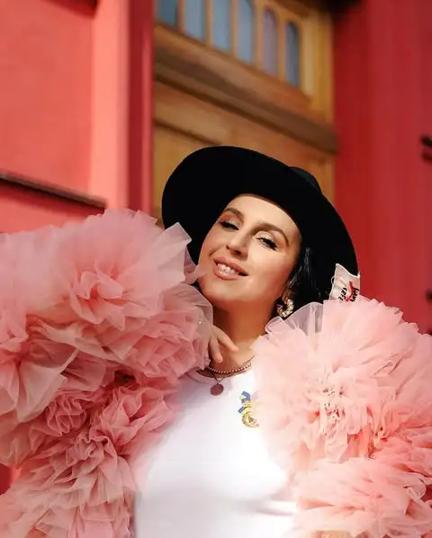 Rosa fofo camadas tule casaco feminino jaqueta curta personalizado em camadas malha babados bonito topo senhoras casaco blusa venda quente adereços casacos