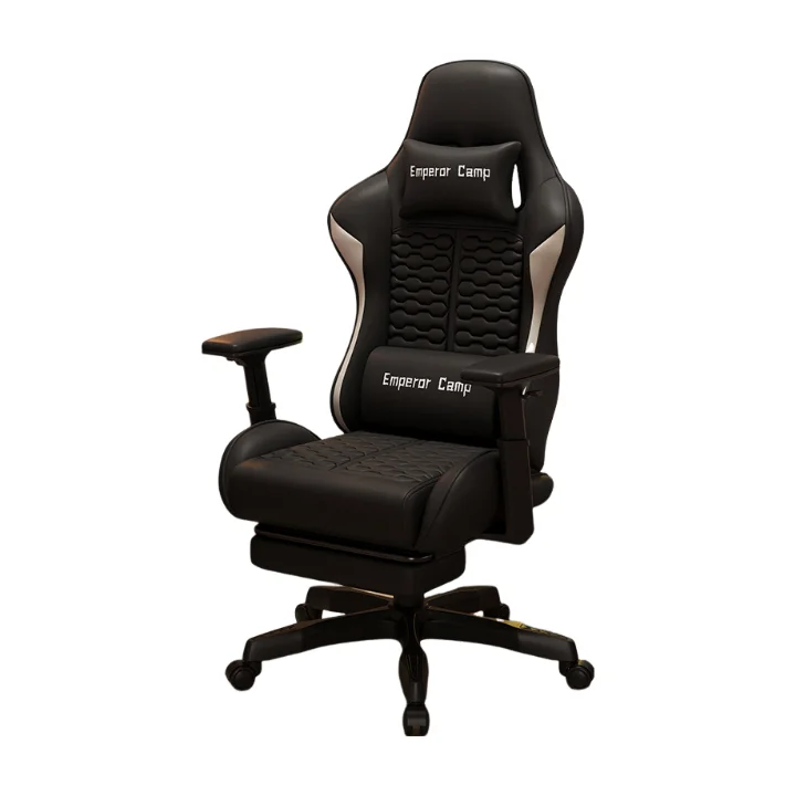 

Swivel Reclining Ergonomic PC Gaming Chair High Quality Pu Leather Ergonomic Racing Style Silla Gamer Chair with Footrest