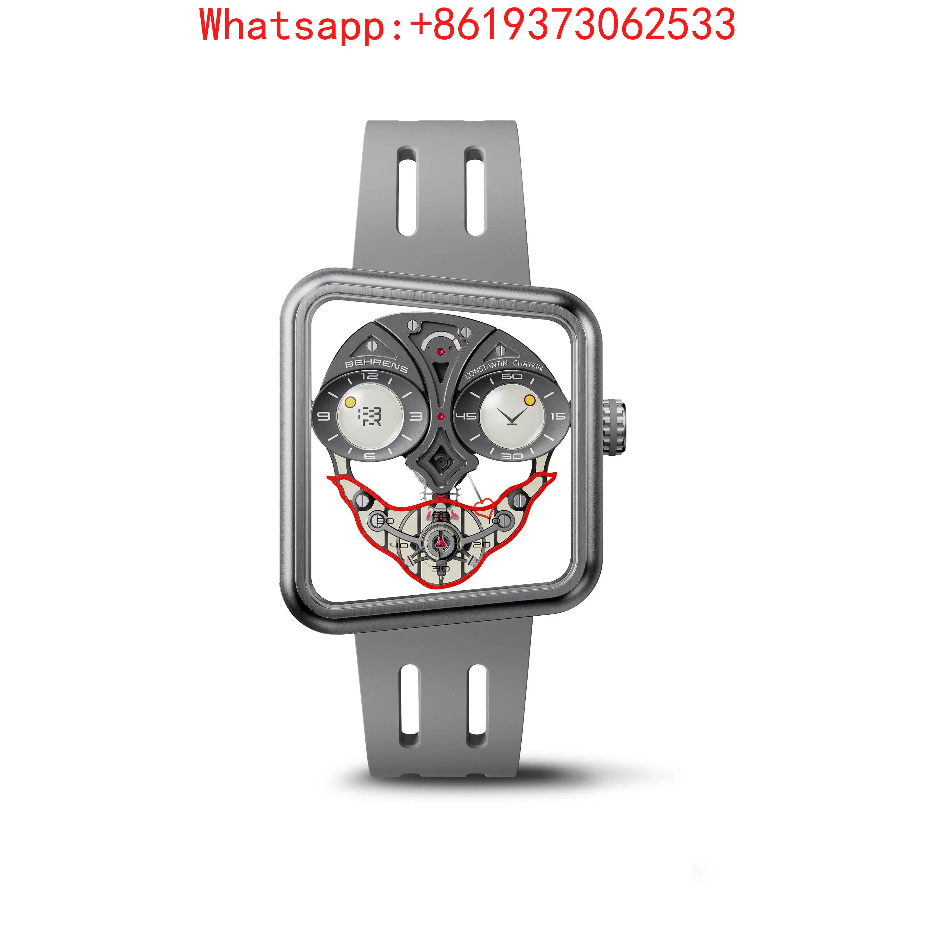 Customized New Joint Limited Edition Mechanical Heart A Kung Fu Starship Ⅱ Chinese Rocket Watch
