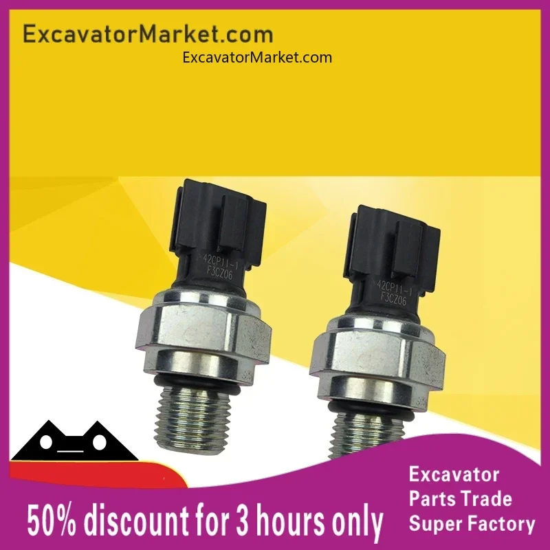 For excavator For HITACHI ZX ZAX200/240/330-3/6 Lifter Adjusting Pressure Switch Hydraulic big pump sensor excavator accessories