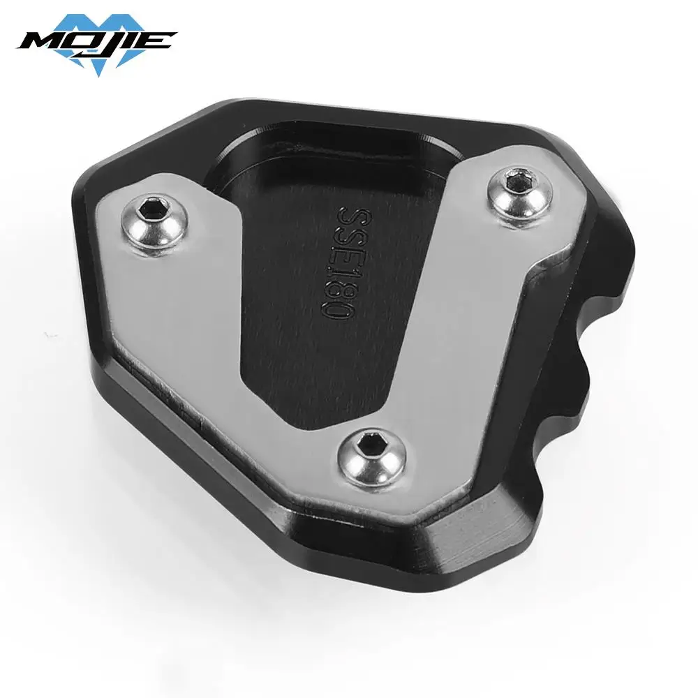 NEW Motorcycle Accessories Side Stand Enlarge Plate Kickstand Extension For 1290 Super Duke GT 2016 2017 2018 CNC Side Stand Pad