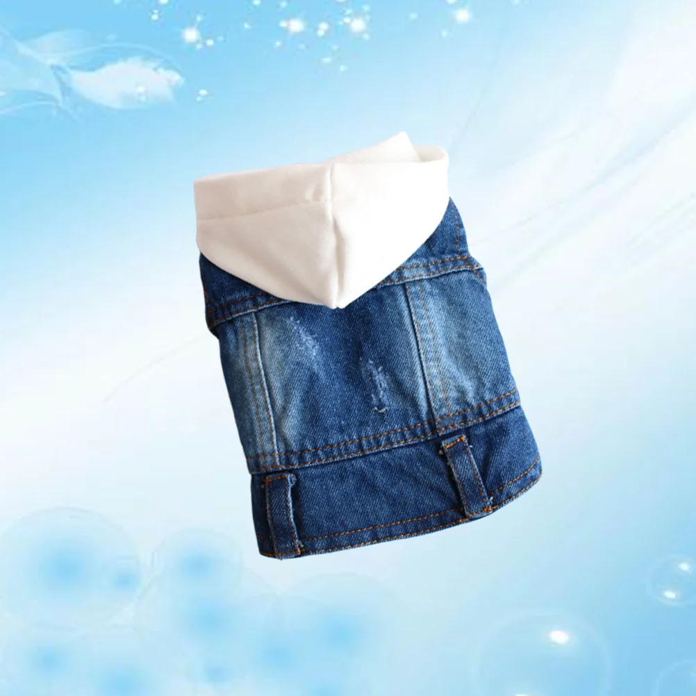 

Vest Denim Jacket For Small Dogs Retro Style Spring Summer Autumn Winter Chihuahua Poodle Puppy Bulldog Yorkie Pet Clothes