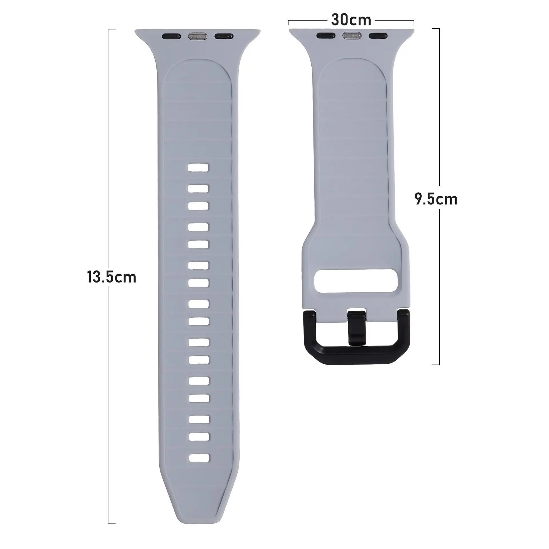 Sport Silicone Strap For Apple Watch Band 46mm 45mm 44mm 42 Silicone Strap Bracelet Correa Watchband For Apple Watch Ultra2 49mm
