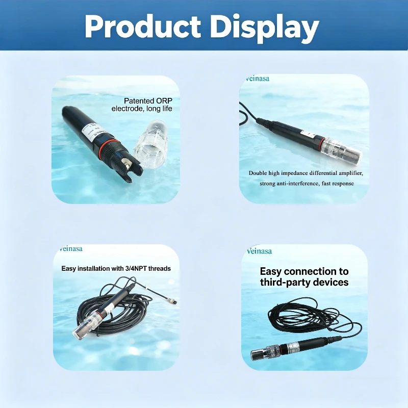 XS-ORP06 Digital Oxidation-reduction Potential RS485 ORP Sensor Sensor High Precision Water Quality Analyzer OEM ODM Supported