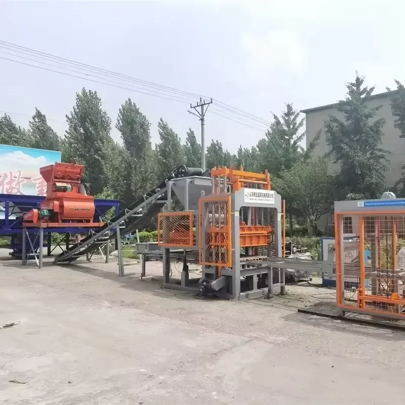 Brick Making Machinery QT5-15 Concrete Hollow Block Machine Full Automatic Interlocking Solid Hydraulic PLC Block Making