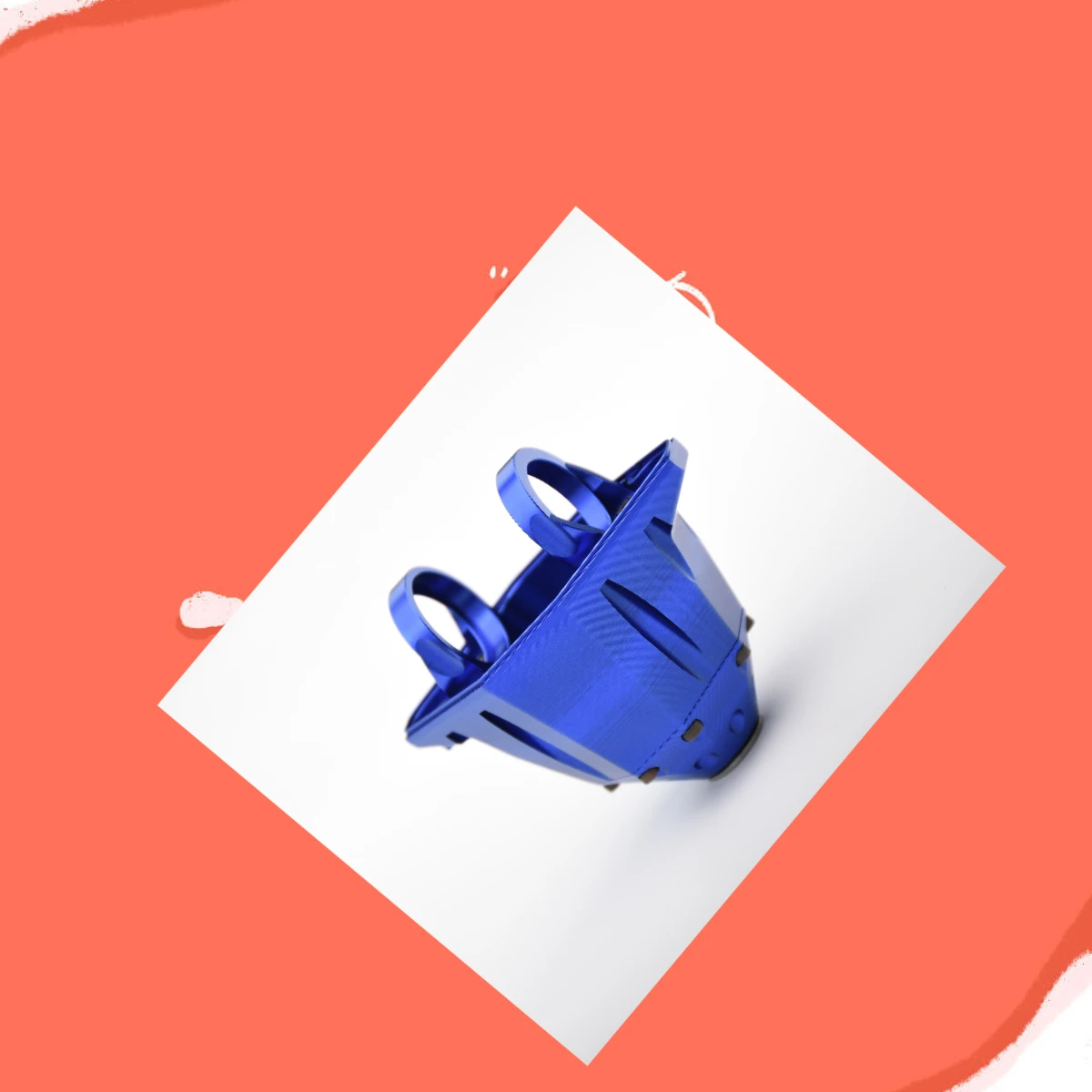 

GPM 7075 Alu Rear Axle Housing Halves Design Larger Bearings For TRAXXAS 1/7 UDR Desert Racer-85086-4