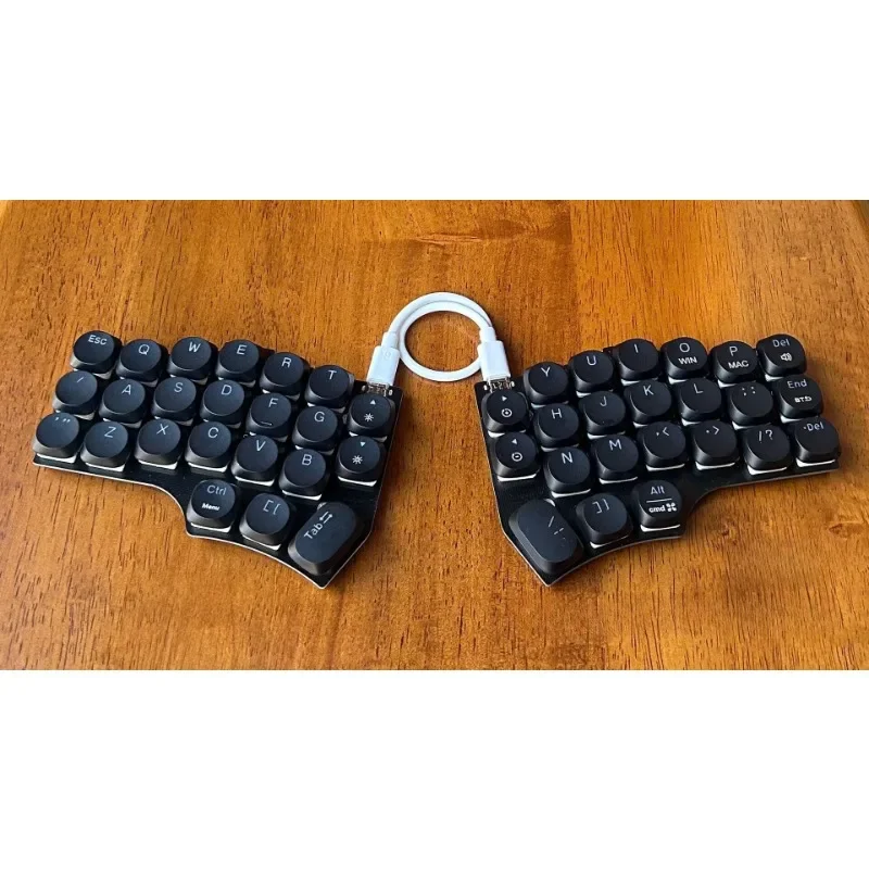 Corne V4 Dwarf Axis Split Keyboard Kit Customized Fr4 Wired Hotswap  Gaming Mechanical Keyboard Kit Support Ergonomics Vial/Qmk