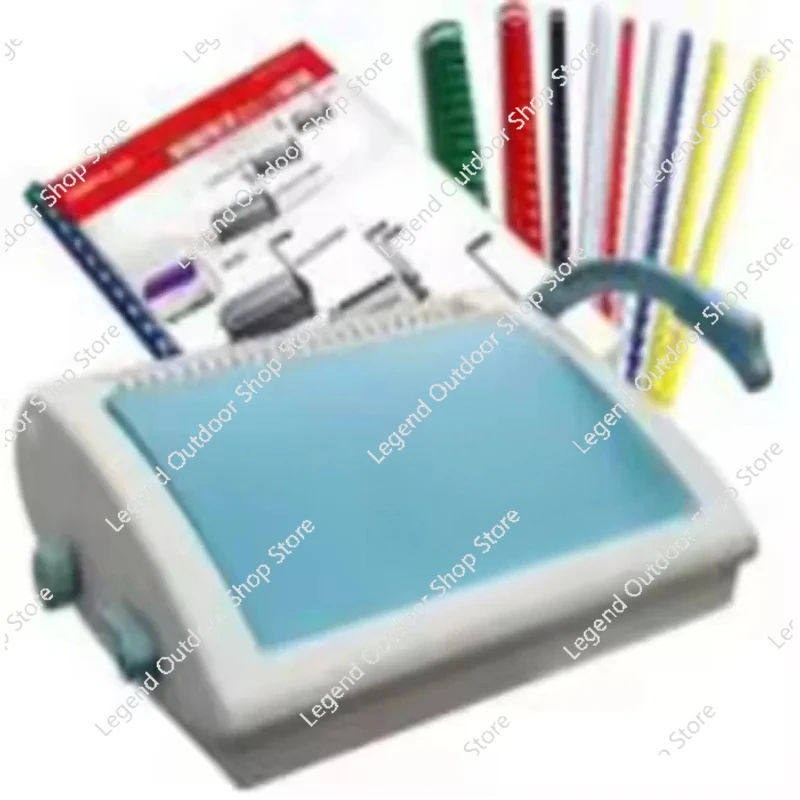 WD-2688 A4 Desktop Office Binding Machine – Manual Plastic Comb Binder with 24-Hole Punch & Rubber Ring Folder