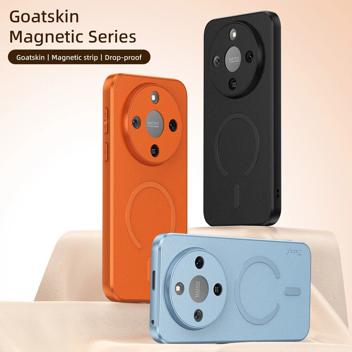 

Чехол для Huawei Honor X9D, роскошный чехол из искусственной кожи, магнитный защитный чехол MagSafe, защитный чехол для телефона Huawei Honor X9D