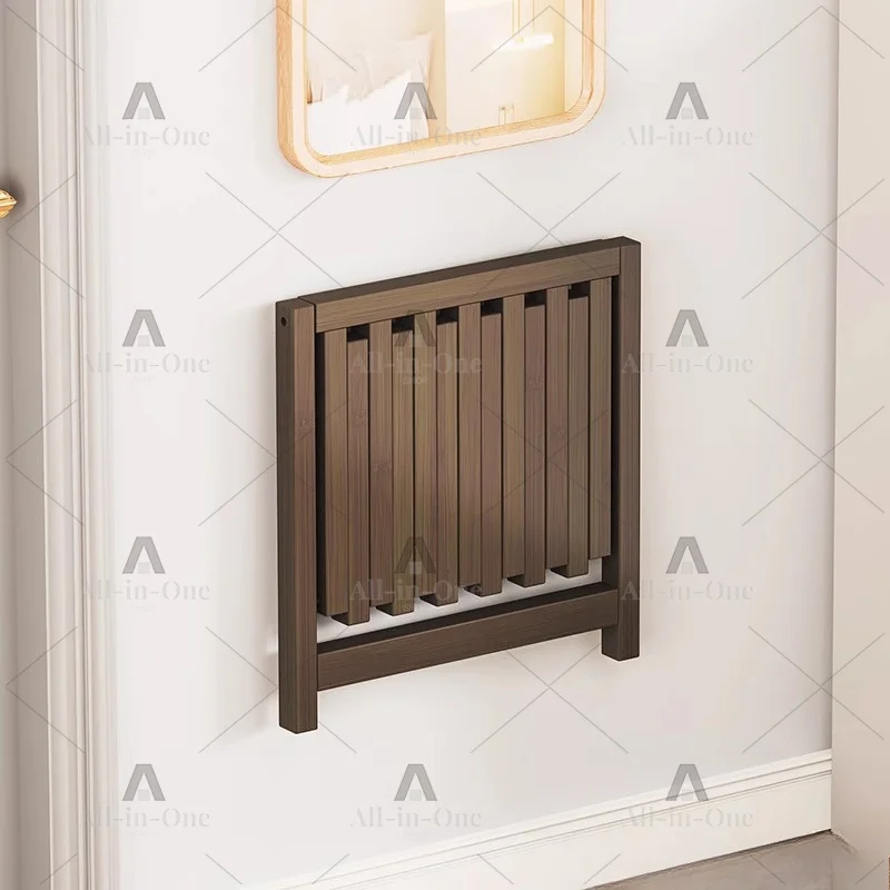 Foldable Shower Chair, Shoe Change Stool, Wall Mounted Folding Chair, Suitable for Indoor, Bathroom, Foyer, Balcony