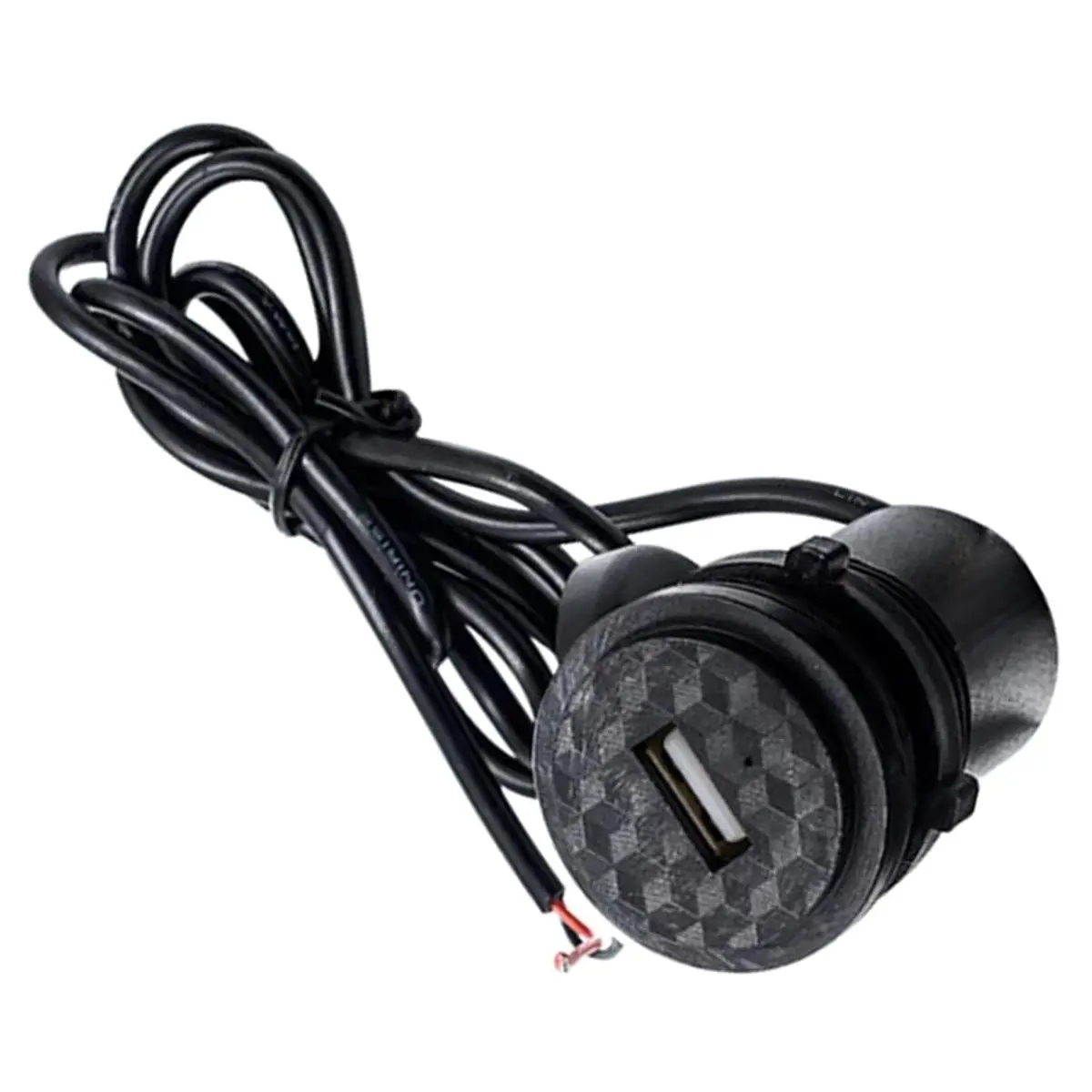 A64I 12V Motorcycle Phone Charger Single Port Waterproof USB Socket Handlebar Phone Charger for Tablets Motorcycle Parts