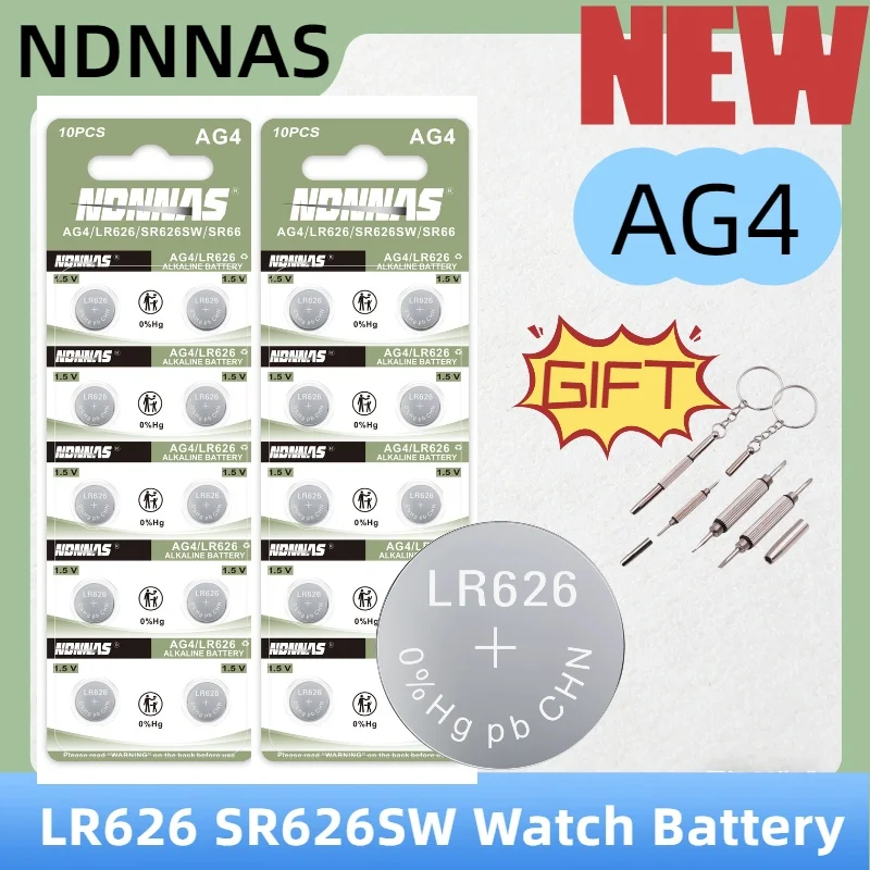 2-50pcs AG4 377 LR626 SR626SW SR66 LR66 Watch Battery 377A Silver Battery Button Coin Cell For Toy Remote Control Camera 1.55V