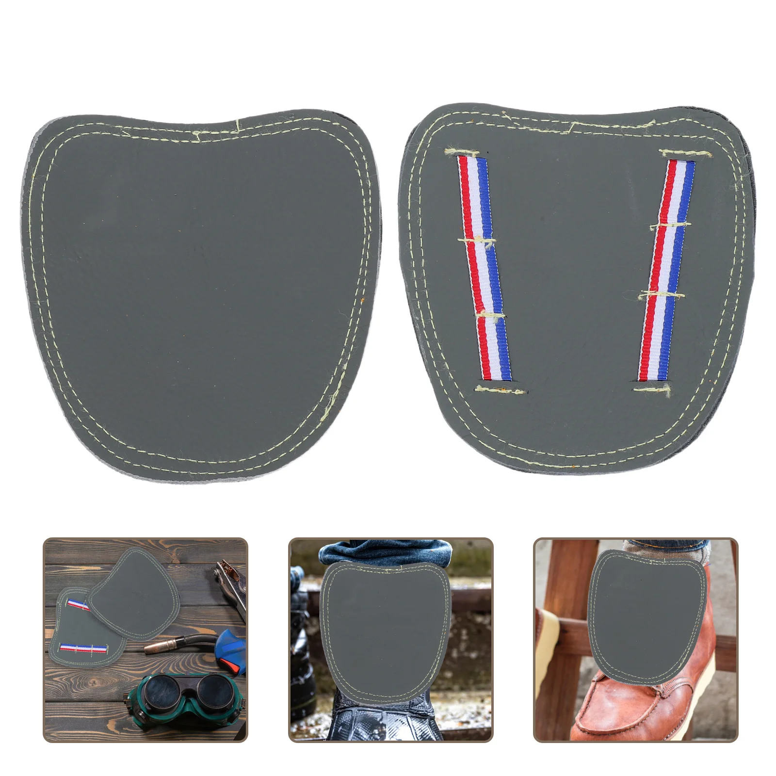 

2 Pcs Safety Shoe Cover Flame Resistant Welding Boot Covers Cowhide Metatarsal Guards Fireproof Foot Protectors for Men