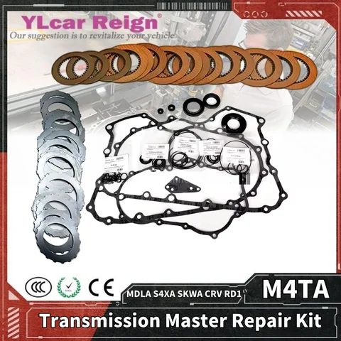M4TA MDLA S4XA SKWA CRV RD1 Automatic Transmission Clutch Master Overhaul Repair Kit Friction Disc For HONDA CR-V L4 Car Parts